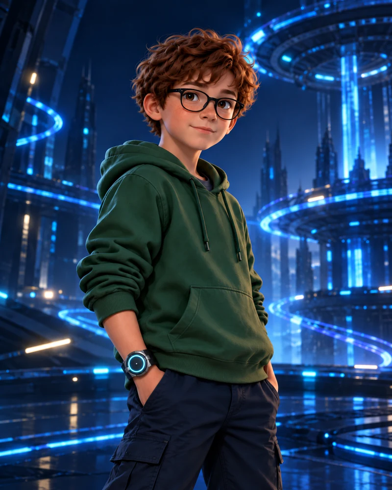 Finn, one of the five Rangers